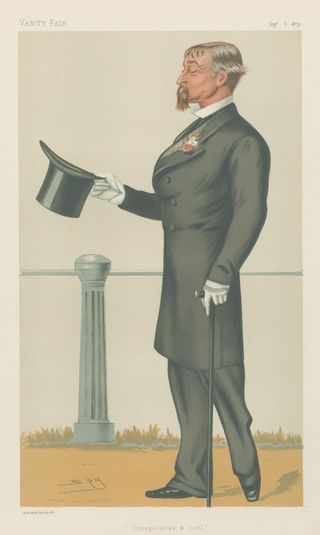 Vanity Fair: Military and Navy; 'Conspicuous and Cool', Major-General Charles Fraser, September 6, 1879