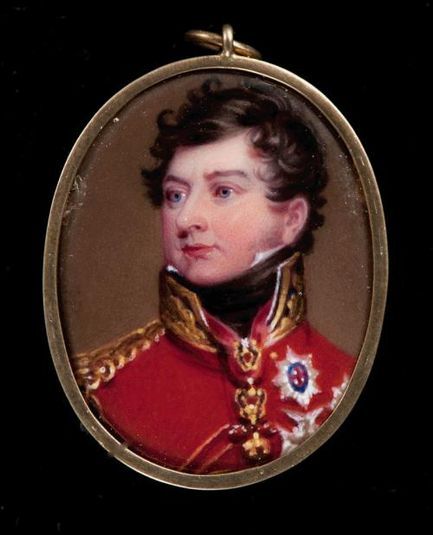 Portrait of King George IV of England