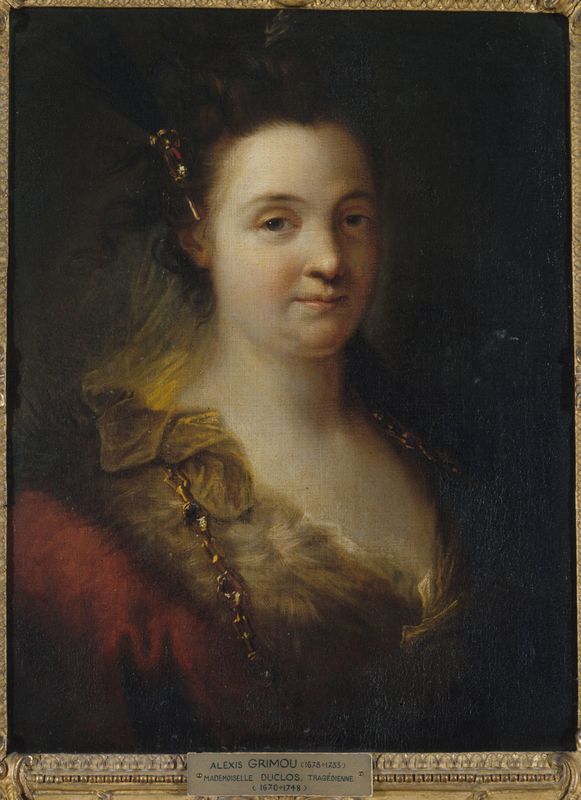 Mademoiselle Duclos (Marie-Anne de Châteauneuf, 1670-1748, dite), sociétaire de la Comédie Française