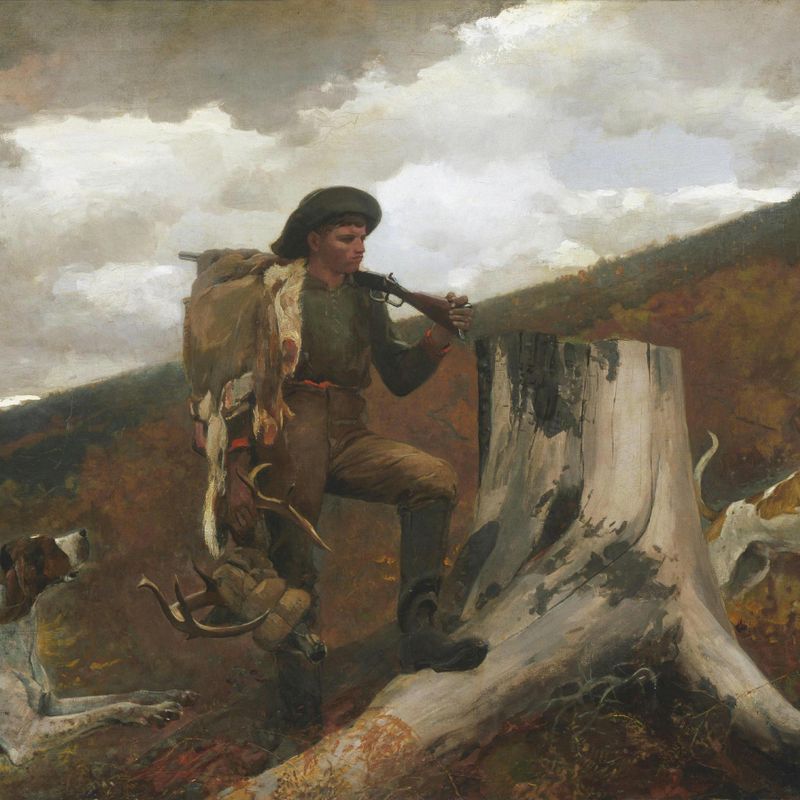A Huntsman and Dogs