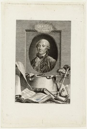 Portrait de Buffon d'après François-Hubert Drouais