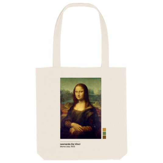 Mona Lisa, Da Vinci, Eco Tote Bag Smartify