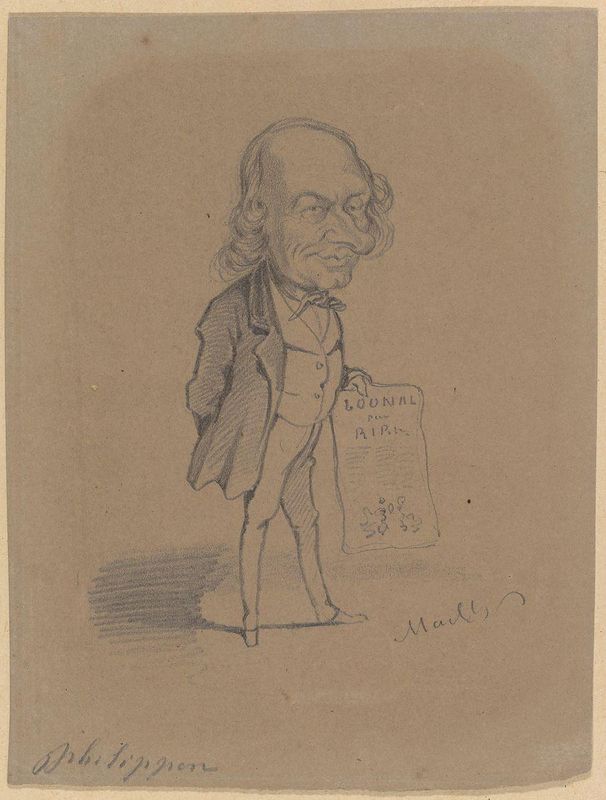 Caricature of Charles Philipon