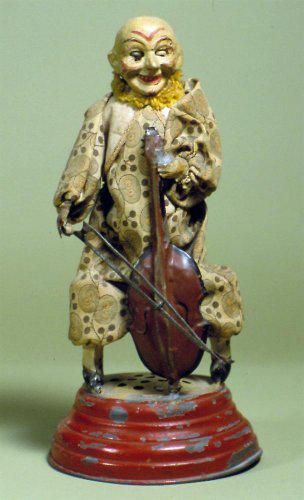 Mechanical Clown With Cello