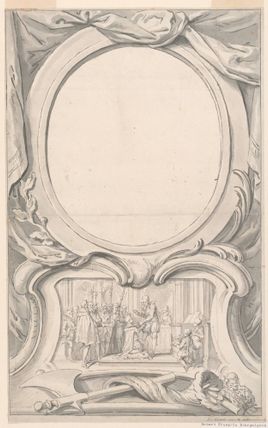 Design for Frame Surrounding the Portrait of Edward Seymour, Duke of Somerset