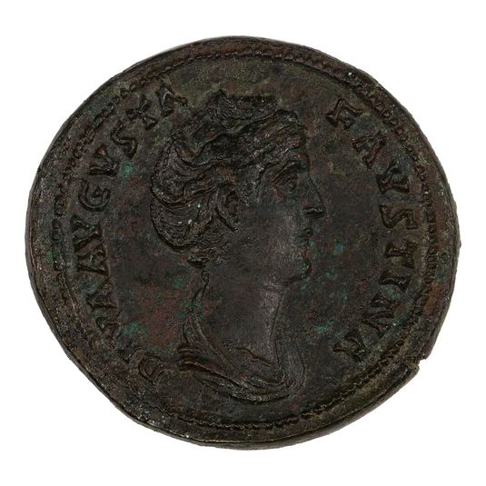 Sestertius of Antoninus Pius, Emperor of Rome from Rome