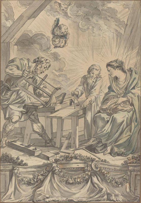 The Holy Family in the Carpenter's Shop