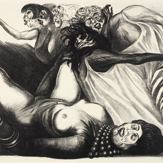Dance (Dead Woman) (Mujeres I - 1935) (Reclining Figure)