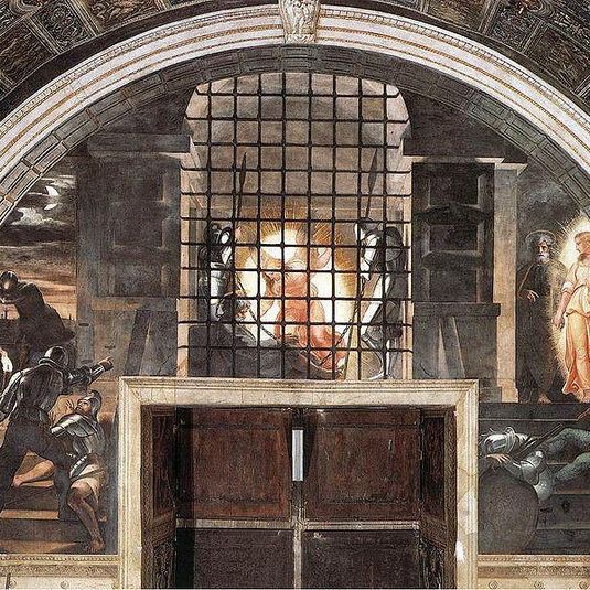 Освобождение Святого Петра из темницы (фреска Рафаэля)