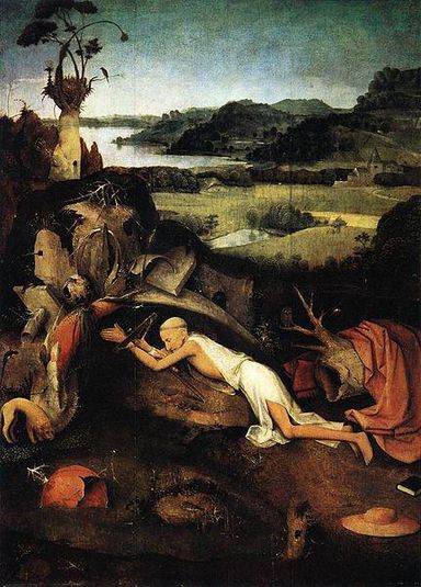 Святой Иероним за молитвой (картина Босха)