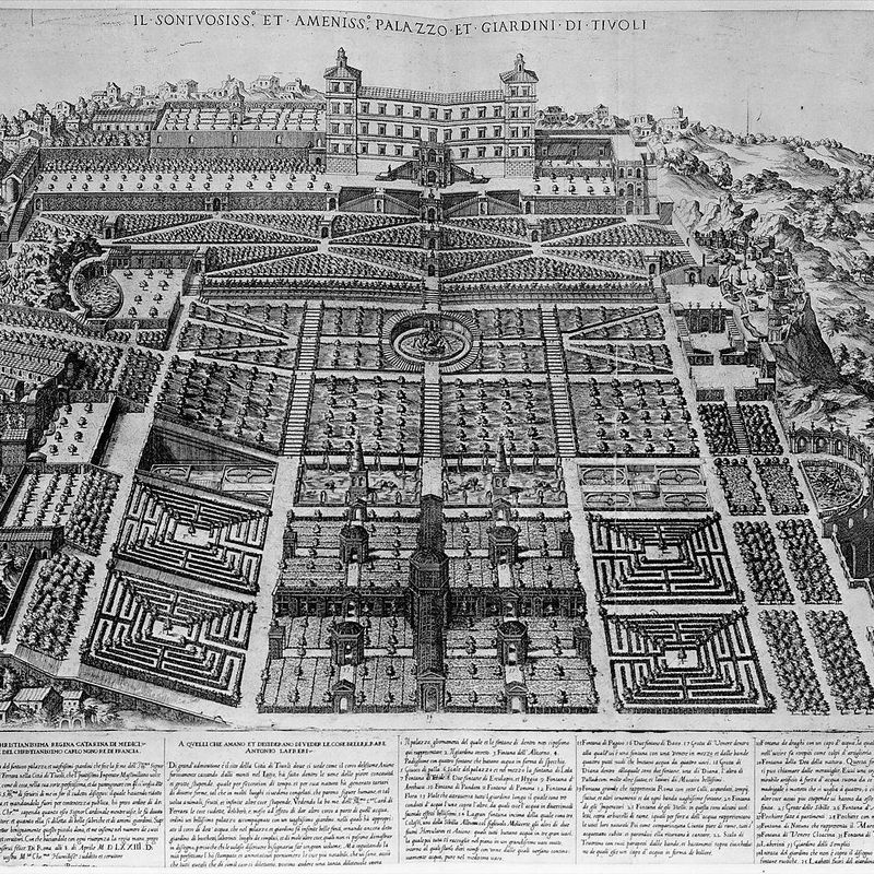 Speculum Romanae Magnificentiae: Tivoli Palace and Gardens