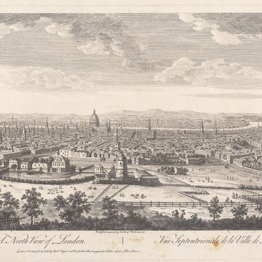 A North View of London: General View from above Islington