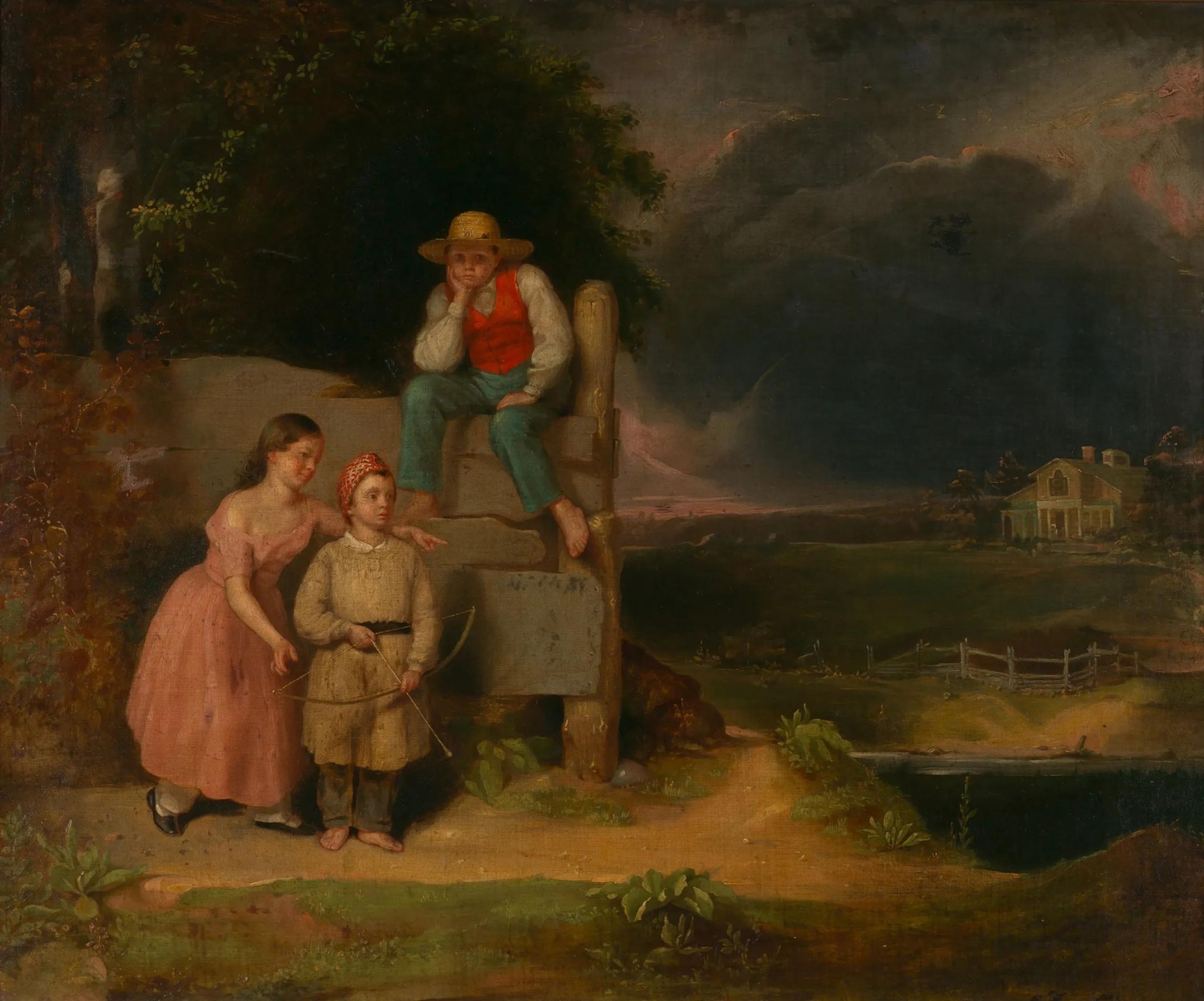 Children in a Storm