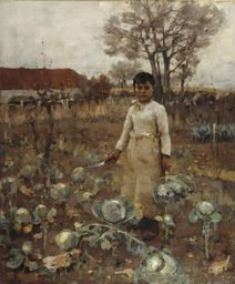 Sir James Guthrie, A Hind's Daughter, 1883and British Sign Language Tour | National