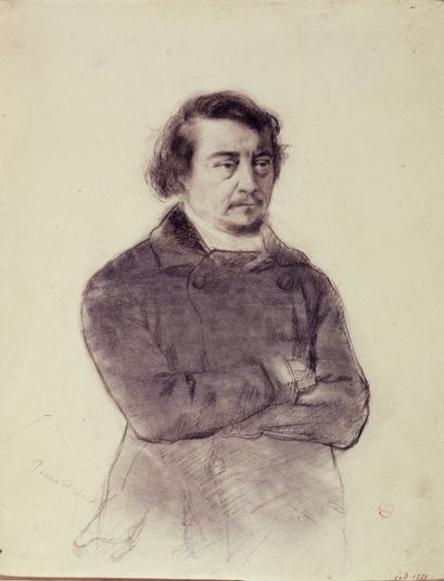 Portrait à mi-corps de Pierre Leroux, représentant de la Seine (1848)