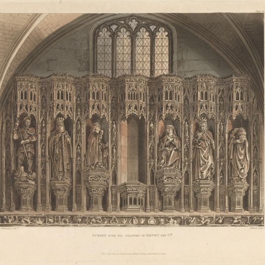 Screen over the Chantry of Henry the Fifth