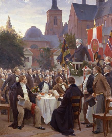 From the Nordic natural scientists’ meeting, 1847. The gathering in Roskilde