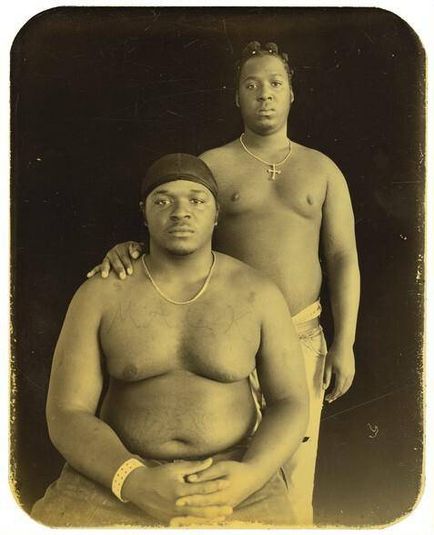 Eddie M. "Fat" Coco Jr. and Antonio "Small" Coco, Transylvania, Louisiana