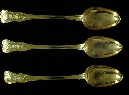 Three Gravy Spoons, 1808