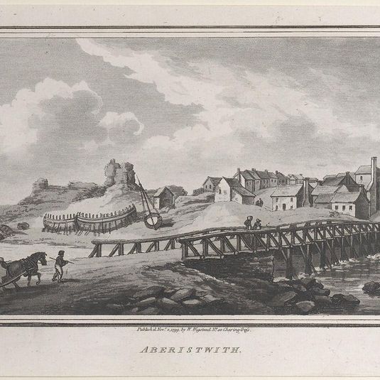 Aberistwith, from "Remarks on a Tour to North and South Wales, in the year 1797"