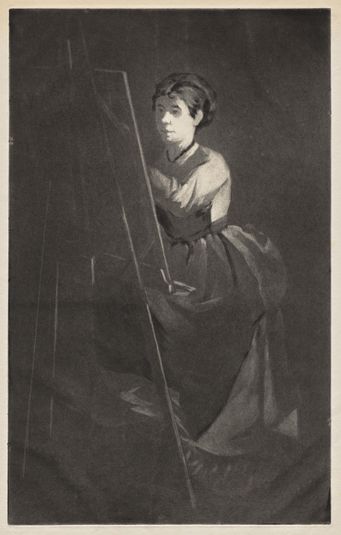 Young Woman at an Easel
