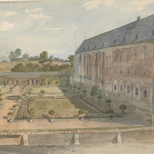 Garden of Vieux Jones near Maastricht