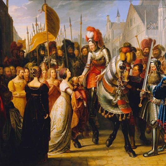 Der Einzug Kaiser Maximilians I. in Gent