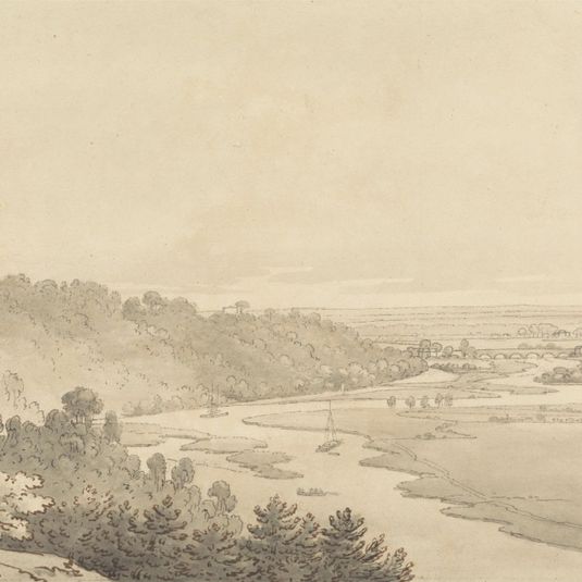 View of Taplow and Maidenhead from Cliveden