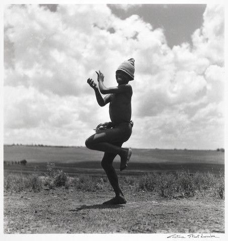Basuto (Lesotho) Herd Boy Dancing, 1941
