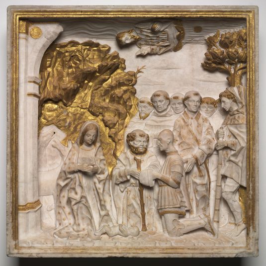 Pier Francesco Visconti, Court of Saliceto, Adoring the Christ Child