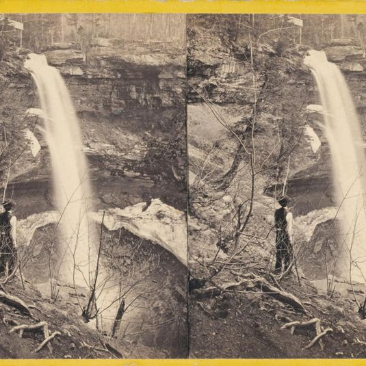 The Artistic Series: The Kauterskill Fall, 180 feet High, Catskill Mountains