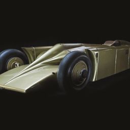 Irving Napier Special  'Golden Arrow'and Golden Arrow - tour of the National Motor Museum