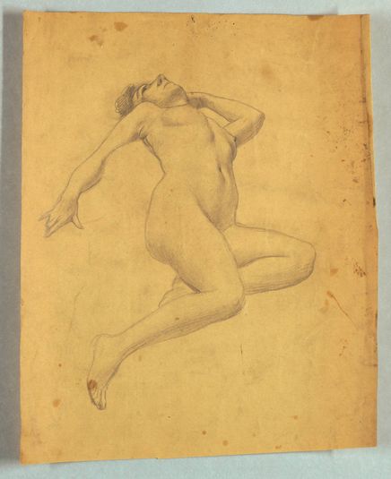 Study of Reclining Nude Figure