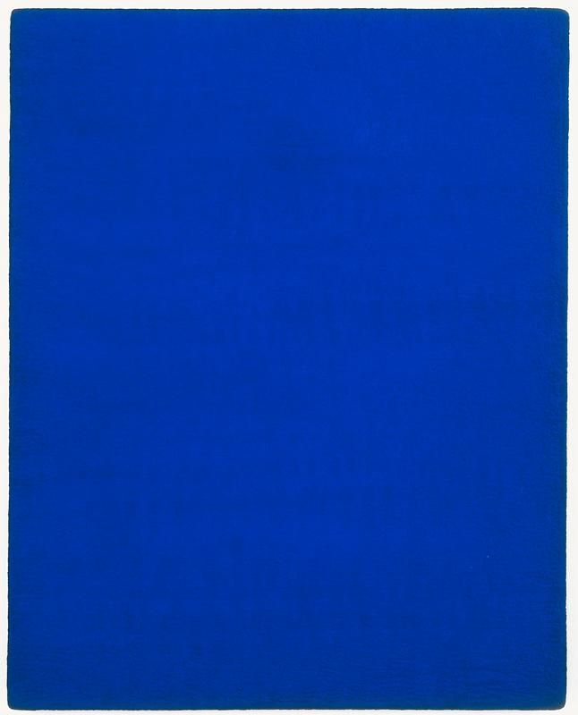 Monochrome bleu, sans titre (IKB 63)