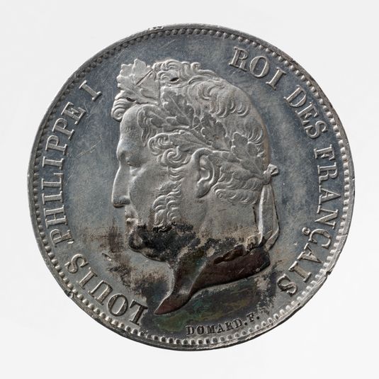Essai pour la pièce de 100 francs de Louis-Philippe, 1830-31