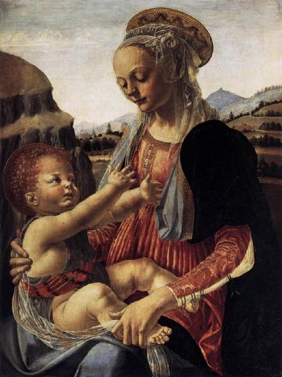 Maria mit dem Kind (Verrocchio)