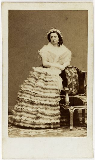 Portrait de Marie Dolorès Porrisy-Montes (1818-1861), dite Lola Montes, actrice et danseuse.