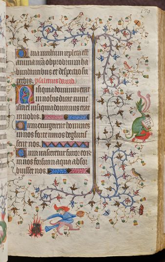 Hours of Charles the Noble, King of Navarre (1361-1425): fol. 90r, Text