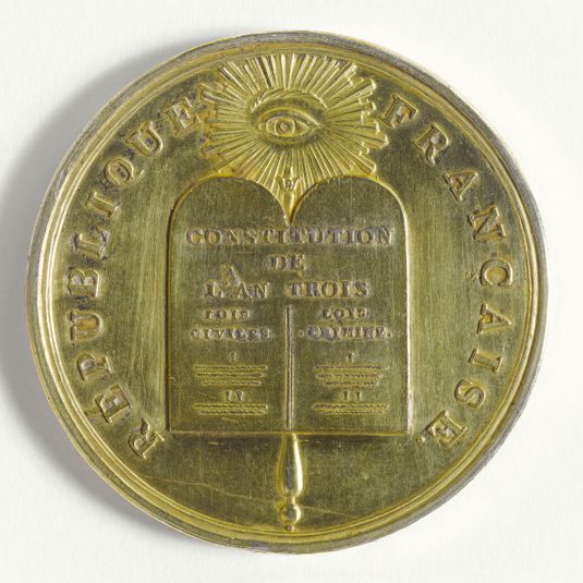 Médaille de fonction du Tribunal de cassation, 1795