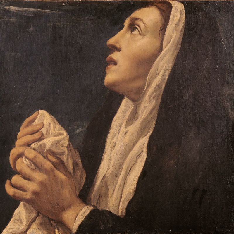 Weeping Female Saint