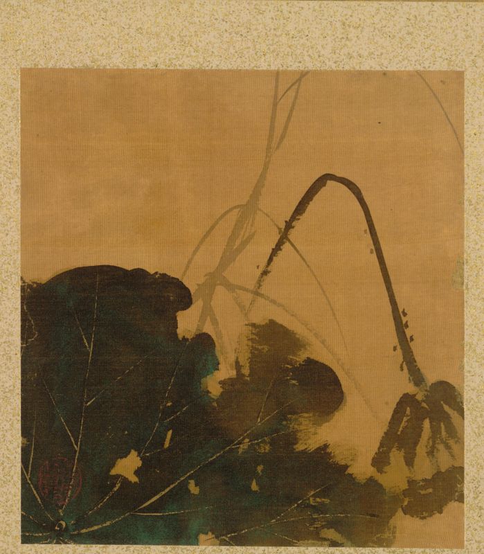 Lotus from Album of Paintings by the Venerable Zeshin
