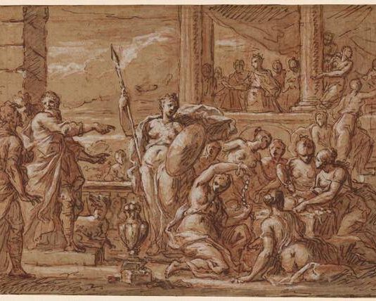 The Discovery of Achilles among the Daughters of Lycomedes