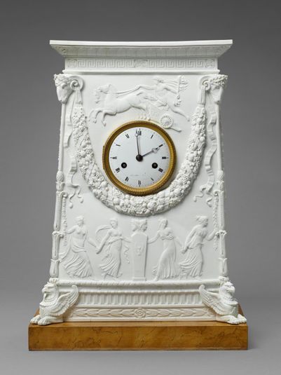 Seasons Clock After a Model by Percier (Pendule des Saisons d’après Percier)
