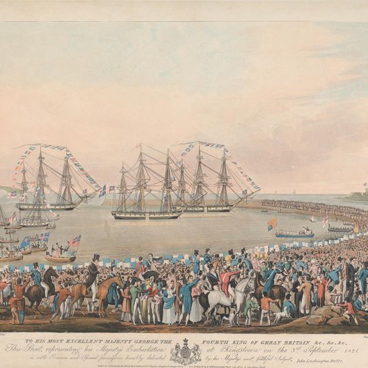 His Majesty's Embarkation at Kingstown on 3rd September 1821