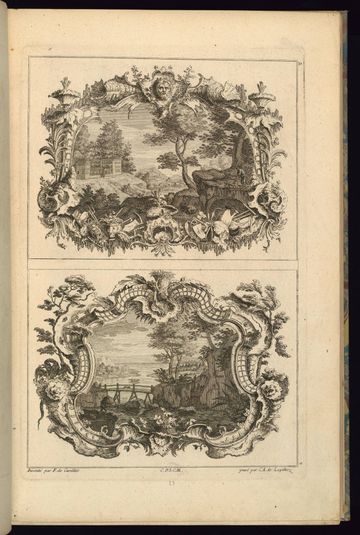 Design for Two Cartouches