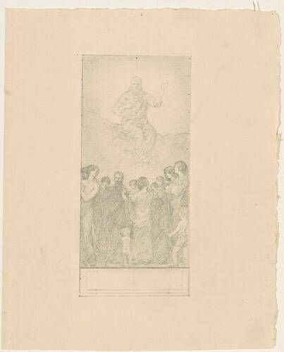 Study for "The Sermon on the Mount"