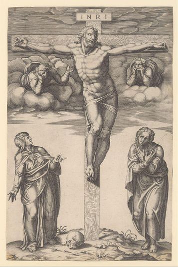 Crucifixion, after Michelangelo