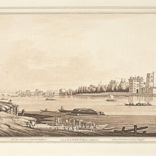 View of Lambeth from Milbank
