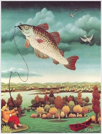 Fish in the air
