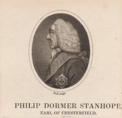 Philip Dormer Stanhope, fourth Earl of Chesterfield